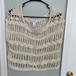 Macrame crop top